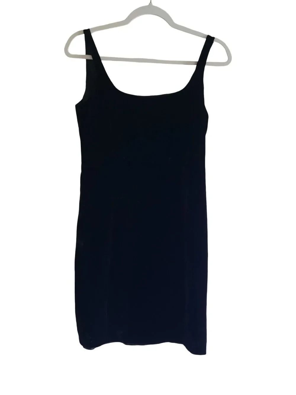 Oscar de la Renta Black Label Velour Dress - Black